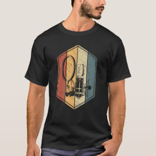 Camiseta Regalos de cantante Viejo Studio Micrófono Amante