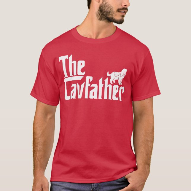 Camiseta Regalos de Cavalier King Charles Spaniel Ruby Padr (Anverso)