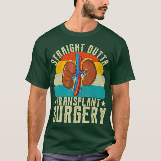 Camiseta Regalos de cirugía de trasplante directo de riñón