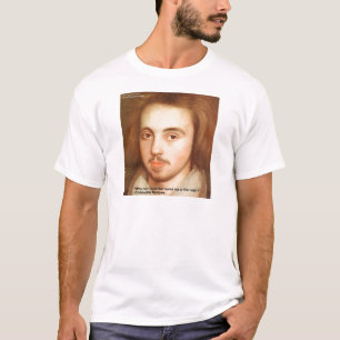 Camiseta Regalos de citas de amor de Christopher Marlowe "1