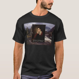 Camiseta Regalos de citas de amor de Lord Byron "Dulce Voz"