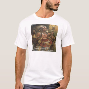 Camiseta Regalos de citas de Chief Joseph y la naturaleza C