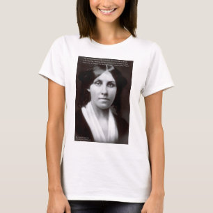 Camiseta Regalos de citas de Louisa May Alcott y "Propósito