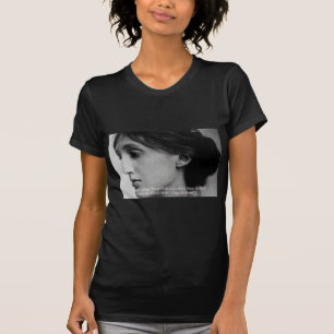 Camiseta Regalos de citas de Virginia Woolf para cenar/amar
