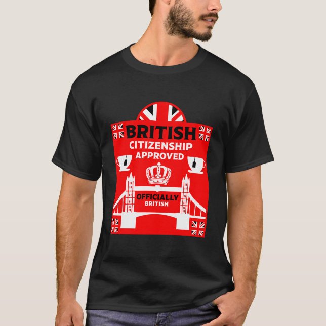 Camiseta Regalos de ciudadanía británica (Anverso)