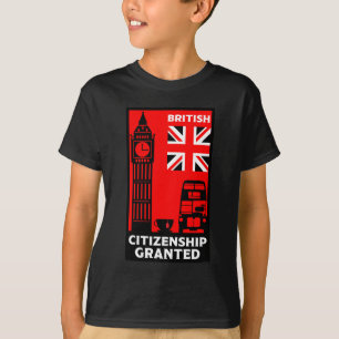 Camiseta Regalos de ciudadanía británica
