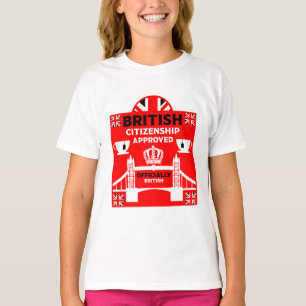 Camiseta Regalos de ciudadanía británica