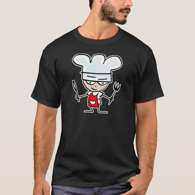 Camiseta Regalos de cocina con personalizado gracioso - Dis (Anverso)