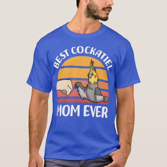 Camiseta Regalos de Cockatiel Mascotas Aves Familia (Anverso)