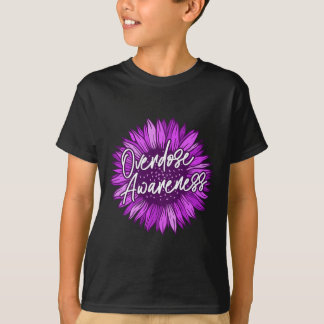 Camiseta Regalos de Conciencia de Sobredosis de Púrpura Sup