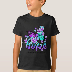 Camiseta Regalos de conciencia sobre el suicidio de maripos