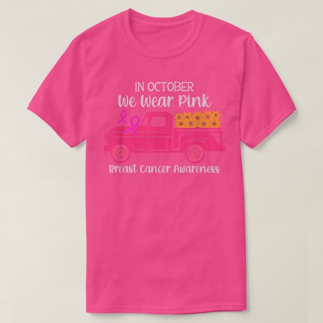 Camiseta Regalos De Concienciación Sobre El Cáncer De Mama  (Diseño del anverso)