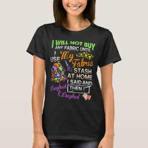 Camiseta Regalos de costura divertidos Quilter del amante