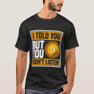 Camiseta Regalos de criptodivisa para minero y comerciante 