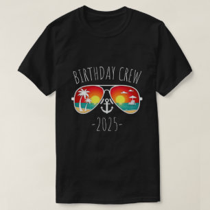 Camiseta Regalos de crucero de cumpleaños 2025 Escuadrón Fi