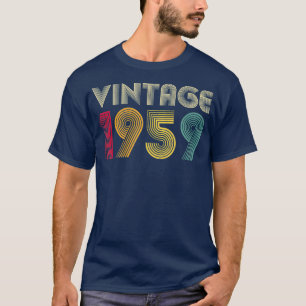 Camiseta Regalos de cumpleaños 1959 Retro de 62 años