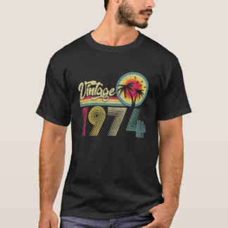 Camiseta Regalos de cumpleaños 50 vintage nacidos en 1974 5