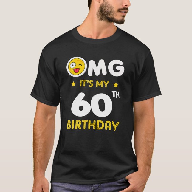 Camiseta Regalos de cumpleaños 60 para el nacimiento gracio (Anverso)