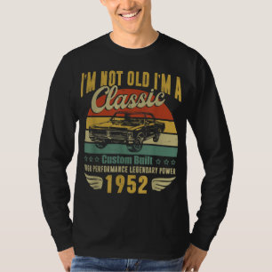 Camiseta Regalos de cumpleaños 70 para hombres papa retro v