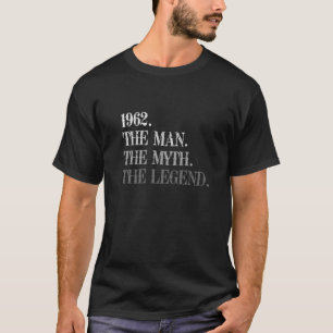 Camiseta Regalos de cumpleaños a 60 años para hombres - Nac