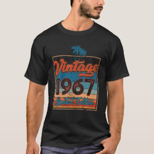 Camiseta Regalos de cumpleaños de 55 años Vintage 1967 Ed.