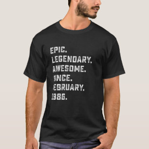Camiseta Regalos De Cumpleaños De Los Hombres 35 Epic Y Ale
