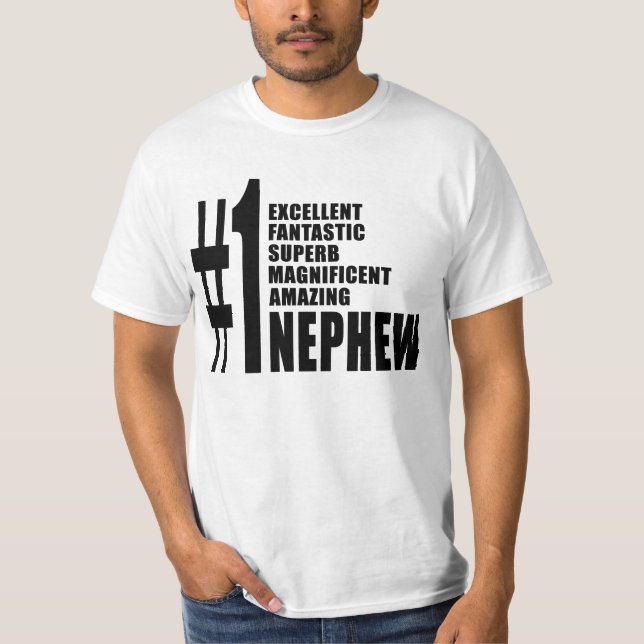 Camiseta Regalos de cumpleaños de los sobrinos: Sobrino del (Anverso)