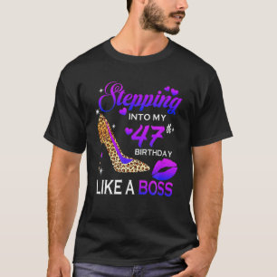 Camiseta Regalos De Cumpleaños De Mujeres De 47 Años En 4