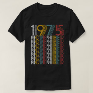 Camiseta Regalos de cumpleaños de noviembre de 1975