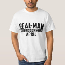 Regalos de cumpleaños de Real Man - ABRIL