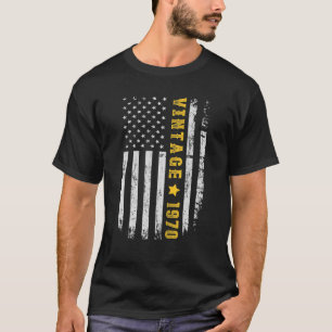 Camiseta Regalos de cumpleaños retro vintage 1970 Partes or