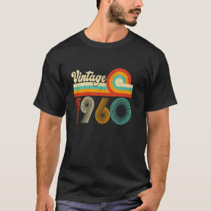 Camiseta Regalos de cumpleaños vintage 1960 retro 65 para h