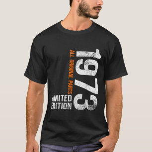 Camiseta Regalos de cumpleaños Vintage 1973 53 para hombres
