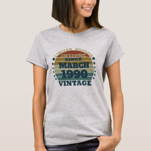 Camiseta Regalos de cumpleaños vintage personalizados