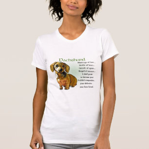 Camiseta Regalos de Dachshund