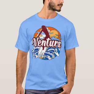 Camiseta Regalos de destino de playa de surf Ventura
