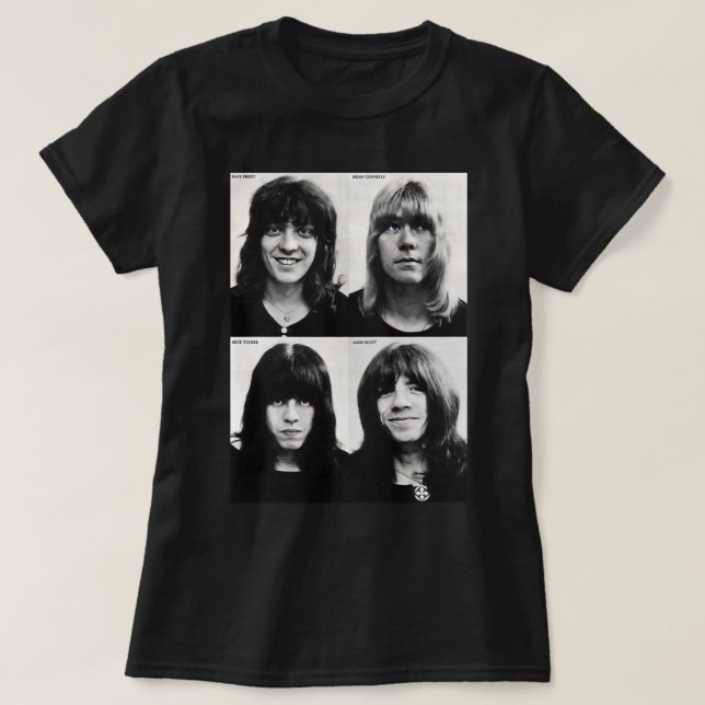 Camiseta Regalos De Día El Gráfico De La Banda Dulce Para L (Diseño del anverso)