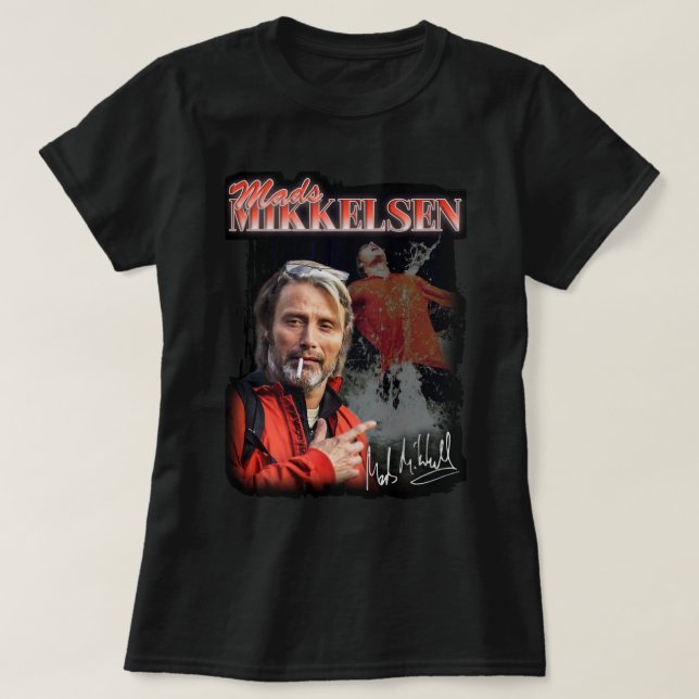 Camiseta Regalos de día para el influyente Mikkelsen Cute G (Diseño del anverso)