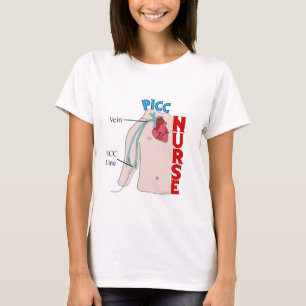 Camiseta Regalos de diseño anatómico de enfermeras de línea