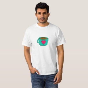 Camiseta Regalos de diseño de la Copa Green Coffee Mug Cup