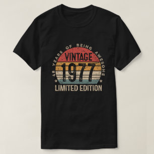 Camiseta Regalos de edición limitada del 48 cumpleaños Vint