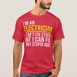Camiseta Regalos de Electricistas de Regalo Eléctrico para