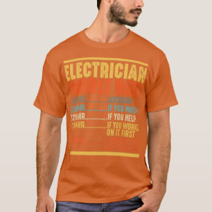 Camiseta Regalos de Electricistas por Horas