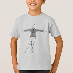 Camiseta Regalos de encargo de la danza del muchacho del