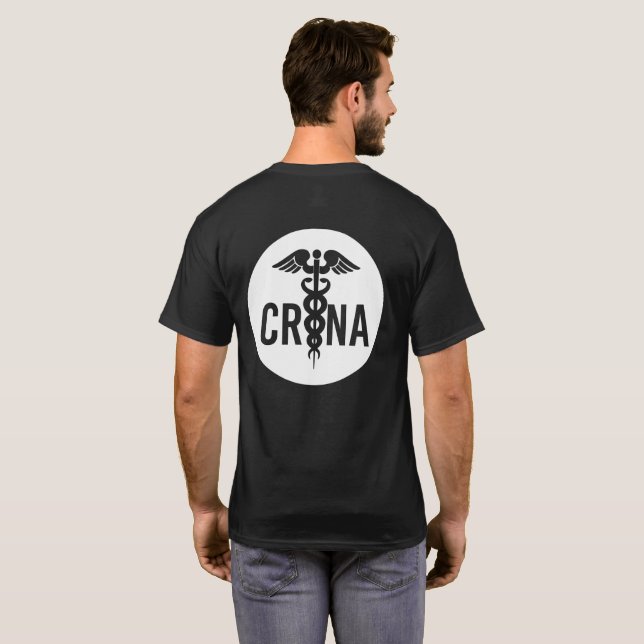 Camiseta Regalos de enfermeras anestesistas certificadas po (Reverso completo)
