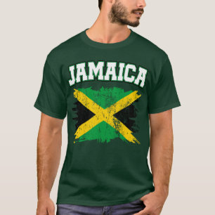 Camiseta Regalos de época Camisas de la bandera de Jamaica 
