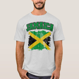 Camiseta Regalos de época Camisas de la bandera de Jamaica 