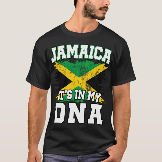 Camiseta Regalos de época Camisas de la bandera de Jamaica  (Anverso)