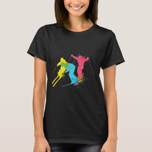 Camiseta Regalos de esquí vintage para hombres