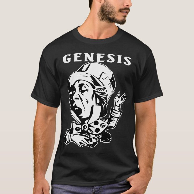 Camiseta Regalos de Fansart Idea Banda Genesis (Anverso)